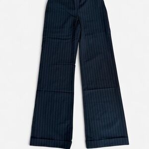 Studio M black pinstripe trousers